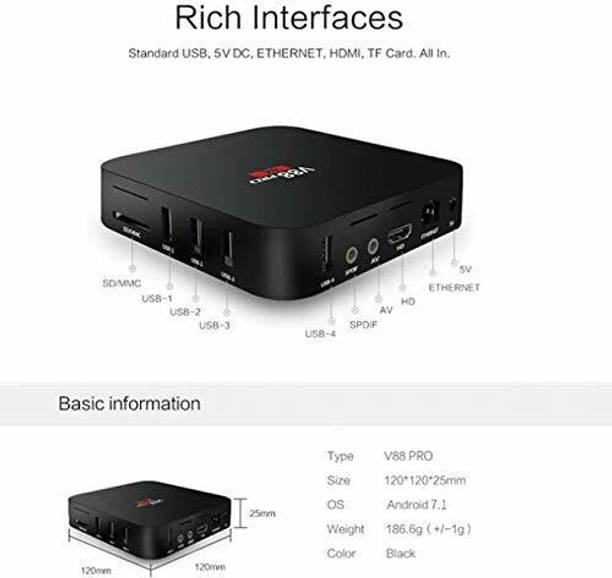 CLEGO Android 10 Dual WiFi 2.4/5 Ghz H616 4K 4GB Ram 32...