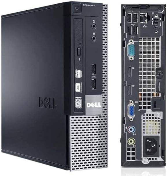 DELL Refurbished Desktop With High Performance for office and home use - Windows 10, Intel, Intel Core i5-3rd Generation, 8 GB DDR3L, 256 GB SSD Mini PC