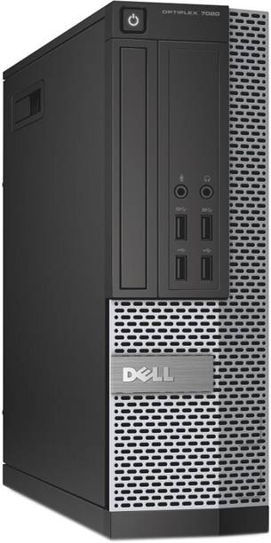 DELL Renewed Optiplex 7020 SFF Desktop 3th Generation - Windows 11 Pro, Intel Quad ( Core i5-3th Generation) Processor Type, 3570, 530 MB Graphics Card, 8 GB DDR-3 RAM, 256 GB SATA SSD with 2100 RPM speed up to 20× faster than other compatible SSDs Mini PC