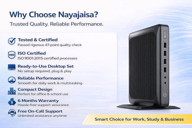 Nayajaisa (Refurbished)T-620 AMD GX-217GA 4GB Ram - 64G...