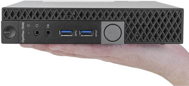 KAVTRON Optiplex 7040 Mini PC (Renewed) - Windows 10, 6th Generation, Core i3 Processor, 8 GB DDR4, 256 GB SSD Mini PC