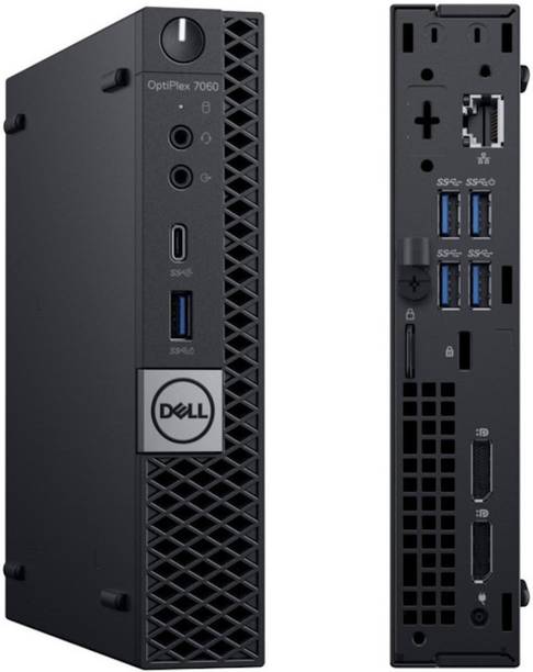 DELL MINI PC - Windows 11, Intel Q370, Intel Core i5-8500T, 1 GB Graphics Card, 8 GB DDR4 SDRAM, 256 GB SSD Mini PC