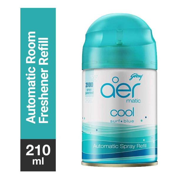 Godrej Aer Matic Room Freshener -Cool Surf Blue Refill Matic