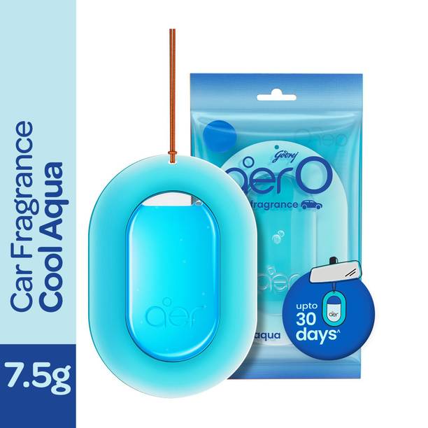 Godrej Aer Cool Aqua Car Freshener Diffuser O Hanging Car Air Freshener | Car Ac