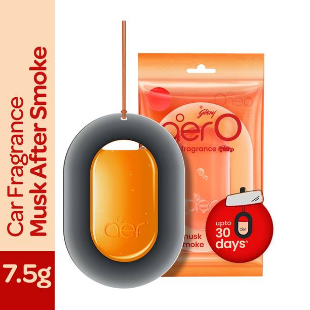 Godrej Aer Musk After Smoke Car Freshener Diffuser O Hanging Car Air Freshener |