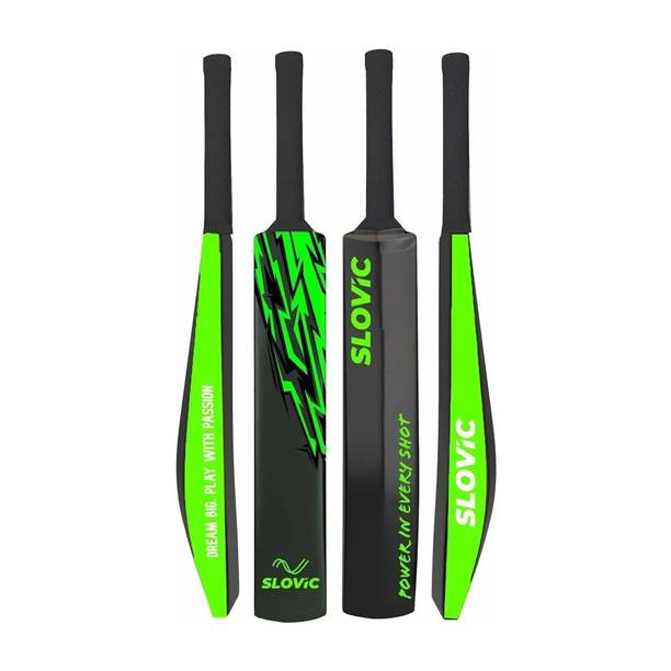 SLOVIC Lightweight Plastic Tennis Cricket Bat for Adults | Indoor & Outdoor| PVC/Plastic Cricket  Bat For 15+ Yrs
