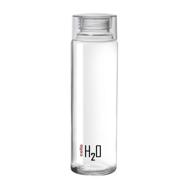 cello by cello h2o glass fridge bottle 1000ml clear 920 ml Glass Bottle