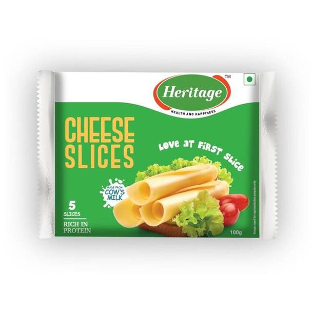 Heritage Plain Cheese Slices
