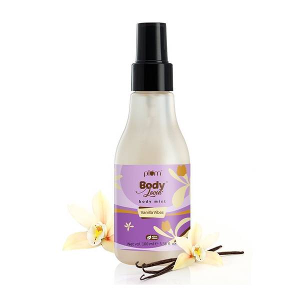 Plum BodyLovin' Vanilla Vibes | Long Lasting Vanilla Fragrance | Perfume Spray | Body Mist  -  For Men & Women