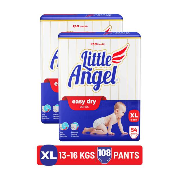 Little Angel Easy Dry (Combo) Pant Diapers - XL