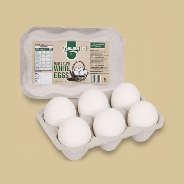 Delish White Eggs