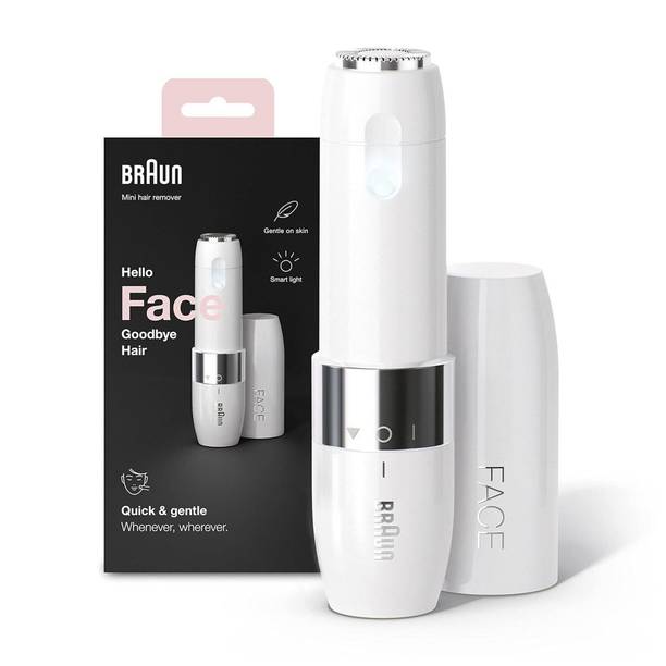 Braun Face Mini Hair Remover FS1000 Cordless for Women Cordless Epilator