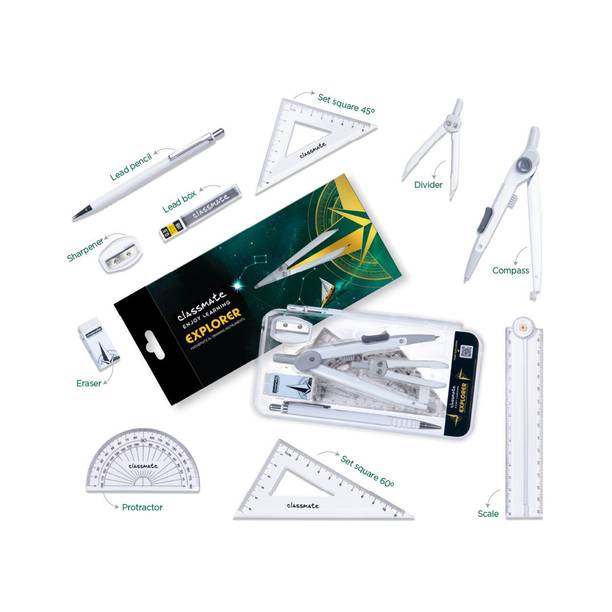 Classmate Explorer Mathematical drawing instruments Geometry Box
