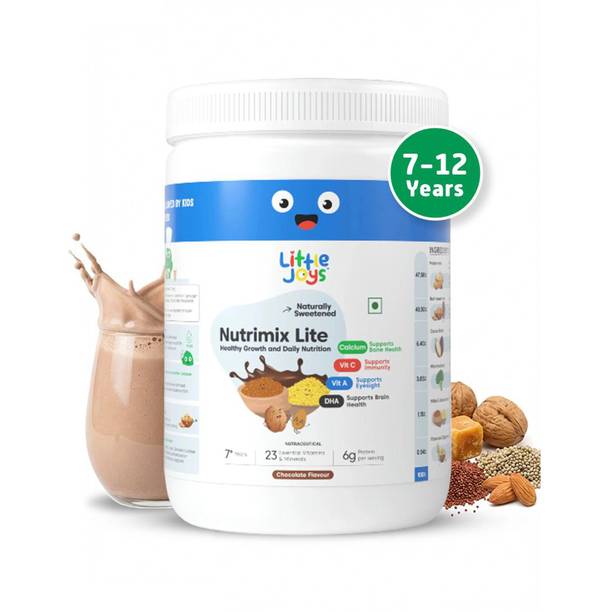 Little Joys Nutrimix Lite for Kids 7-12 Years | Chocolate Flavor