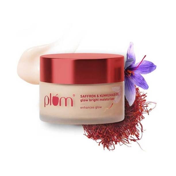 Plum Saffron & Kumkumadi Glow Bright SPF 35 Face Moisturizer | For All Skin Types