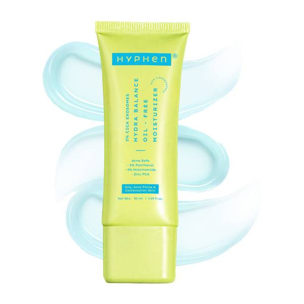 HYPHEN 2% Cica Oil-free Moisturizer With 5% Niacinamide| For Acne-prone, Oily, Dry Skin