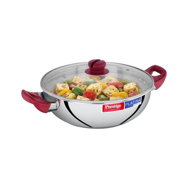 Prestige Platina Popular 30 cm ढक्कन के साथ