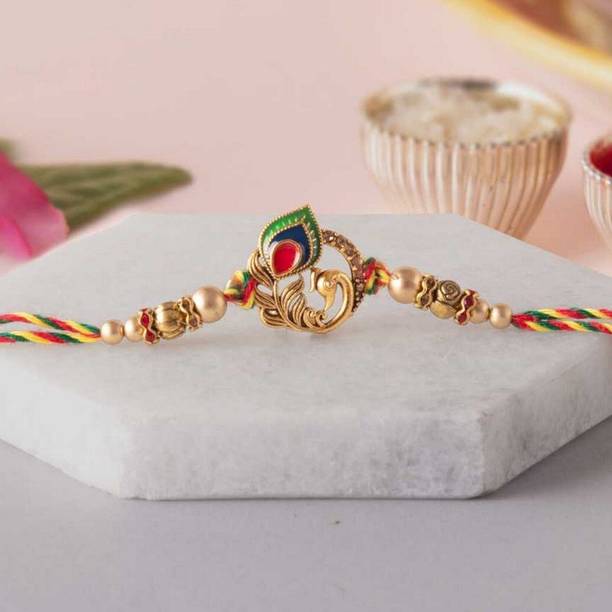 Designer Rakhi Assorted Chawal Roli Pack, Rakhi Set by Flipkart SmartBuy