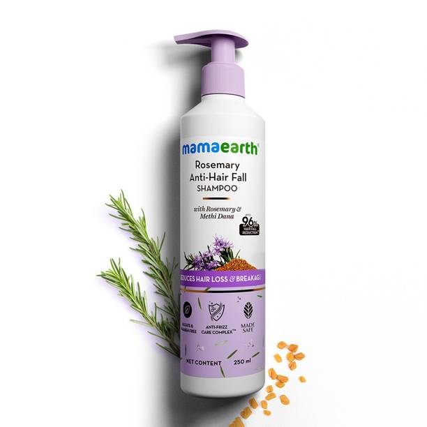 Mamaearth Rosemary Anti-HairFall Shampoo with Rosemary & Methi Dana for Reducing
