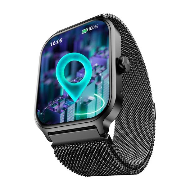 boAt Storm Call 3 Plus w/ Turn by Turn Navigation, QR Tray, 49.7cm(1.96") HD Display Smartwatch