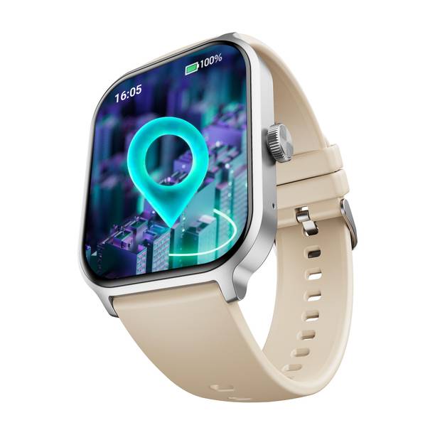 boAt Storm Call 3 Plus w/ Turn by Turn Navigation, QR Tray, 49.7cm(1.96") HD Display Smartwatch