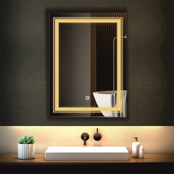 INFUSION DEKORS 18 x 24-Double Line Led Bathroom Mirror