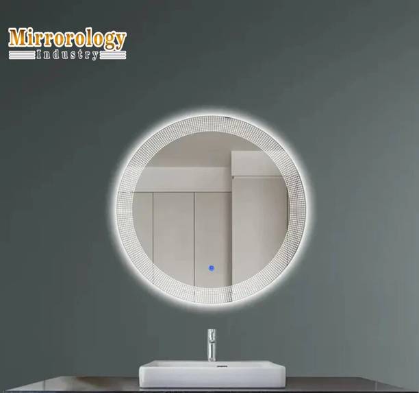 MIRROROLOGY INDUSTRY 24x24 Frameless LED Lighted Mirror