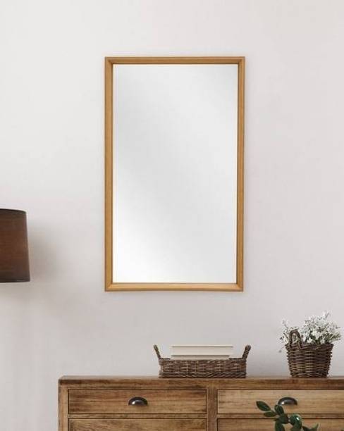 Livince Classic Pine Wood Mirror Bathroom Mirror