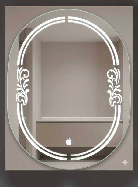 Vitrysto 18*24 capsule shape 3 color touch sensos Premium High Quality Led Mirror Lighted Mirror