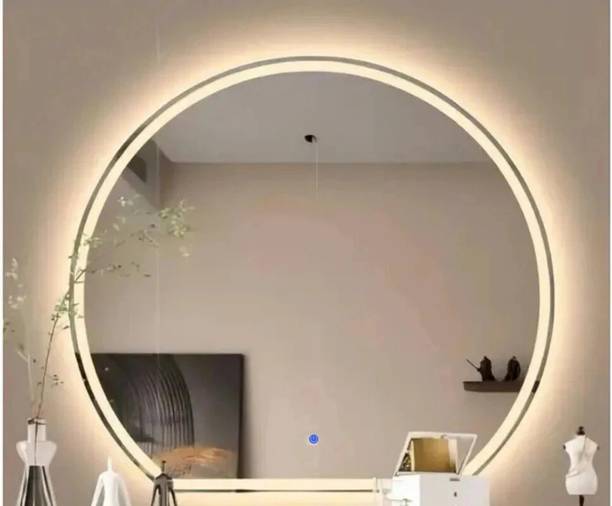 MIRROROLOGY INDUSTRY 24x24 Crystal Glow Lighted Mirror