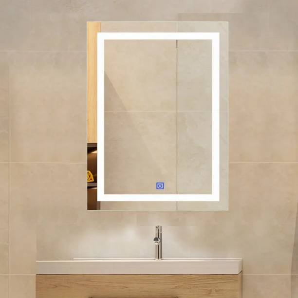 LGE LED MIRROR FINGER TOUCH NO OF LIGHT Size 24×18 inch Bathroom Mirror