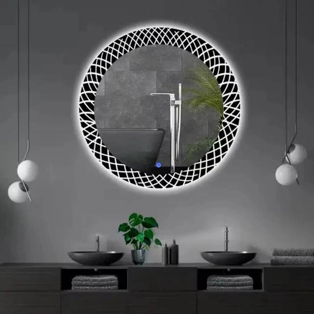 MIRROROLOGY INDUSTRY 24x24 Illuminated Wall Lighted Mirror