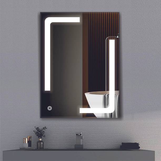 Khushi Decors Led Mirror with Light Bathroom Wall Decor 
Makeup Room 18x24 Inch LT35 Bathroom Mirror