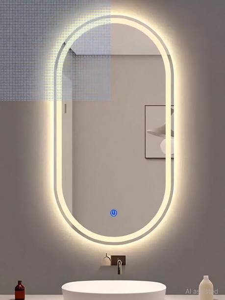 AruzeTech Capsul Led Mirror for bathroom || Size 18x24, Lighted Mirror