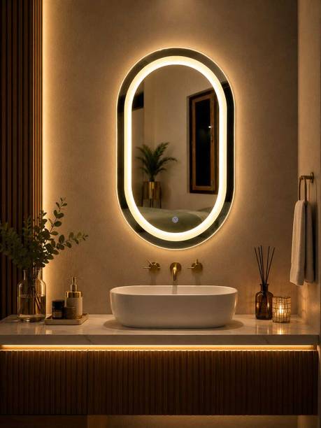 मोरा ट्रेंड LED Mirror with Touch Sensor 3 Color Modes (warm, white, natural) लाइटेड मिरर