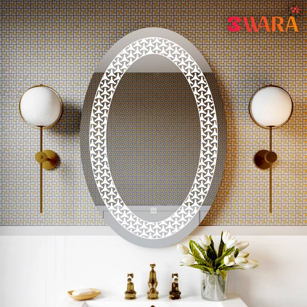 KRELIX 3 Colors LED lighted Mirror Decorative Interior Decorative wall 8 * 24 Inch Bathroom Mirror
