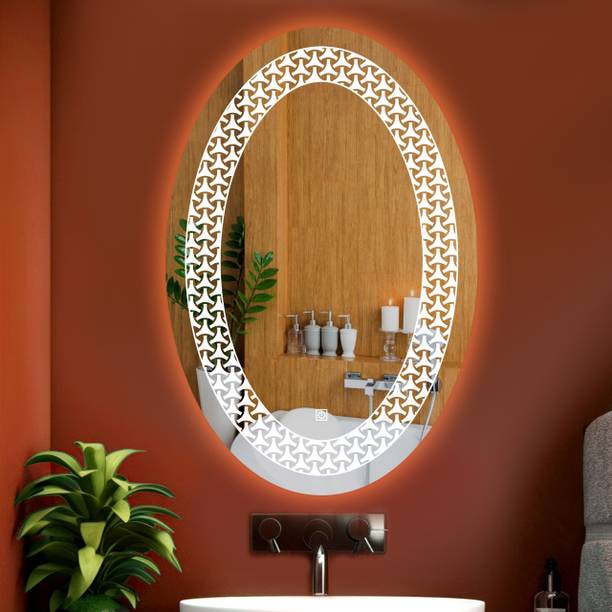 LUPPRA Smart LED Wall Mirror with Touch Sensor for Bathrooms, Living Rooms, and Hallway Bathroom Mirror