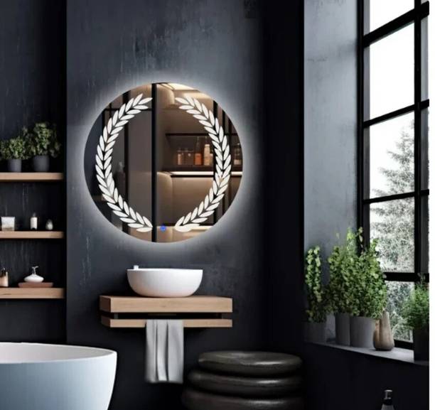MIRROROLOGY INDUSTRY 24x24 Timeless Glow LED Lighted Mirror