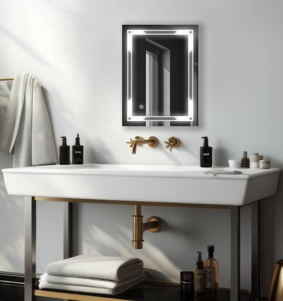 TRYOTONE Wall Led Mirror for Bathroom, Wash Basin With Touch Sensor/3 Led Lights Lighted Mirror