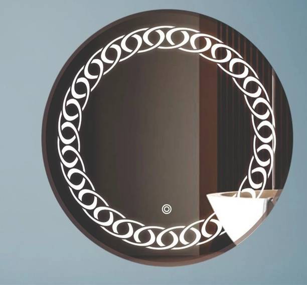 LGE 18×18 Imarti Led Bathroom Mirror Touch Sensor, and 3 Light Effects LED Bathroom Mirror