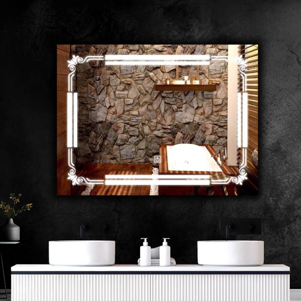 KRELIX LED light with touch sensor Mirror Decorative Interior Decor 18 X 24 Inch Bathroom Mirror