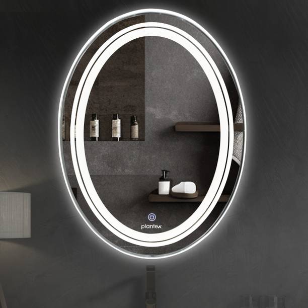 Impulse by Plantex Designer LED Mirror with Sensor for Bathroom 3 Tone Light-(18x24 inch) Lighted Mirror