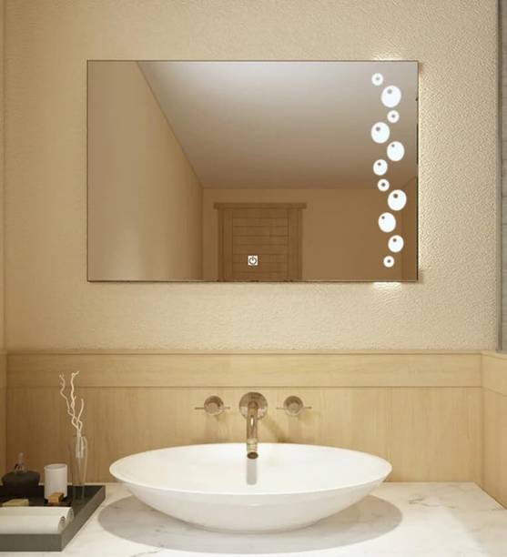 quality glass Bathroom LED Mirror Touch Sensor 3 Light Effects Glass(18x24Inch) Lighted Mirror