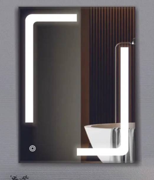 Pincode RECTANGULAR SHAPE LED MIRROR 3 COLOR LIGHT WITH TOUCH SENSOR Bathroom Mirror