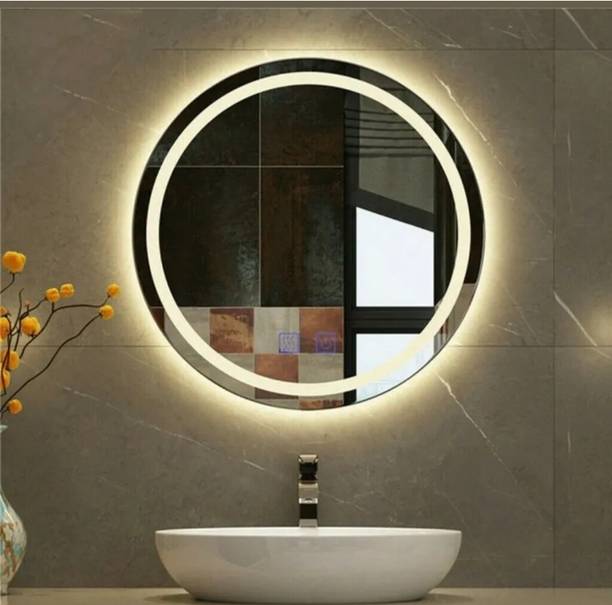 Desireglass Stylish LED Mirror with Touch Sensor and 3 colour Model (White, Warm , Natural) Lighted Mirror