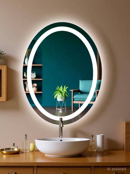 Vitrysto 18*24 Oval Primium High Quality Led Mirror Lighted Mirror