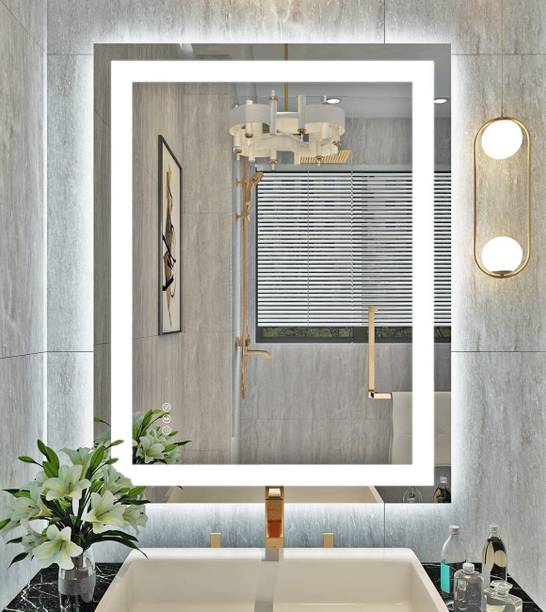PRINCE ART Led Mirror with Light Bathroom Wall Decor 
Makeup Room 18x24 Inch LT15 Bathroom Mirror
