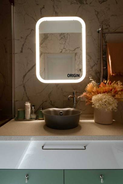 ORIGIN MIRRORS 085 - 18 x 24 Triple Light Led Backlit Mirror Bathroom Mirror
