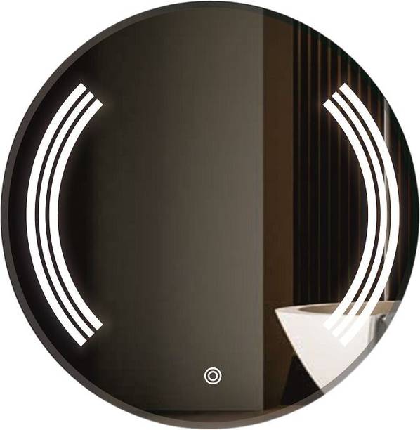 INFUSION DEKORS 24 x 24 - 3 Line Round Led Bathroom Mirror