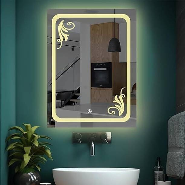 LGE Bathroom Mirror with Led Lights - Wall-Mounted Wash Basin Mirror Bathroom Mirror